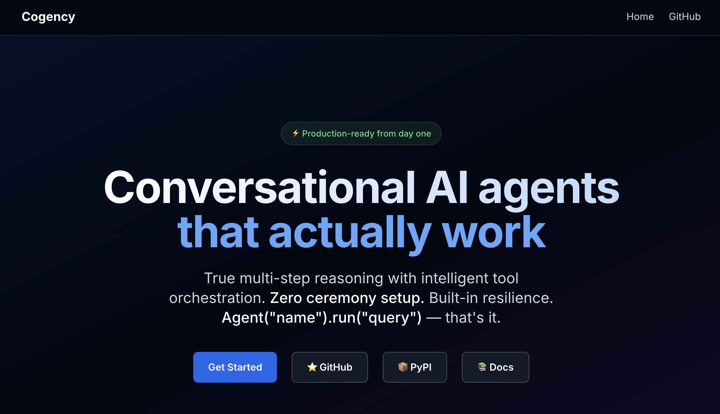 Cogency: 필요한 만큼 생각하는 스마트 AI 에이전트