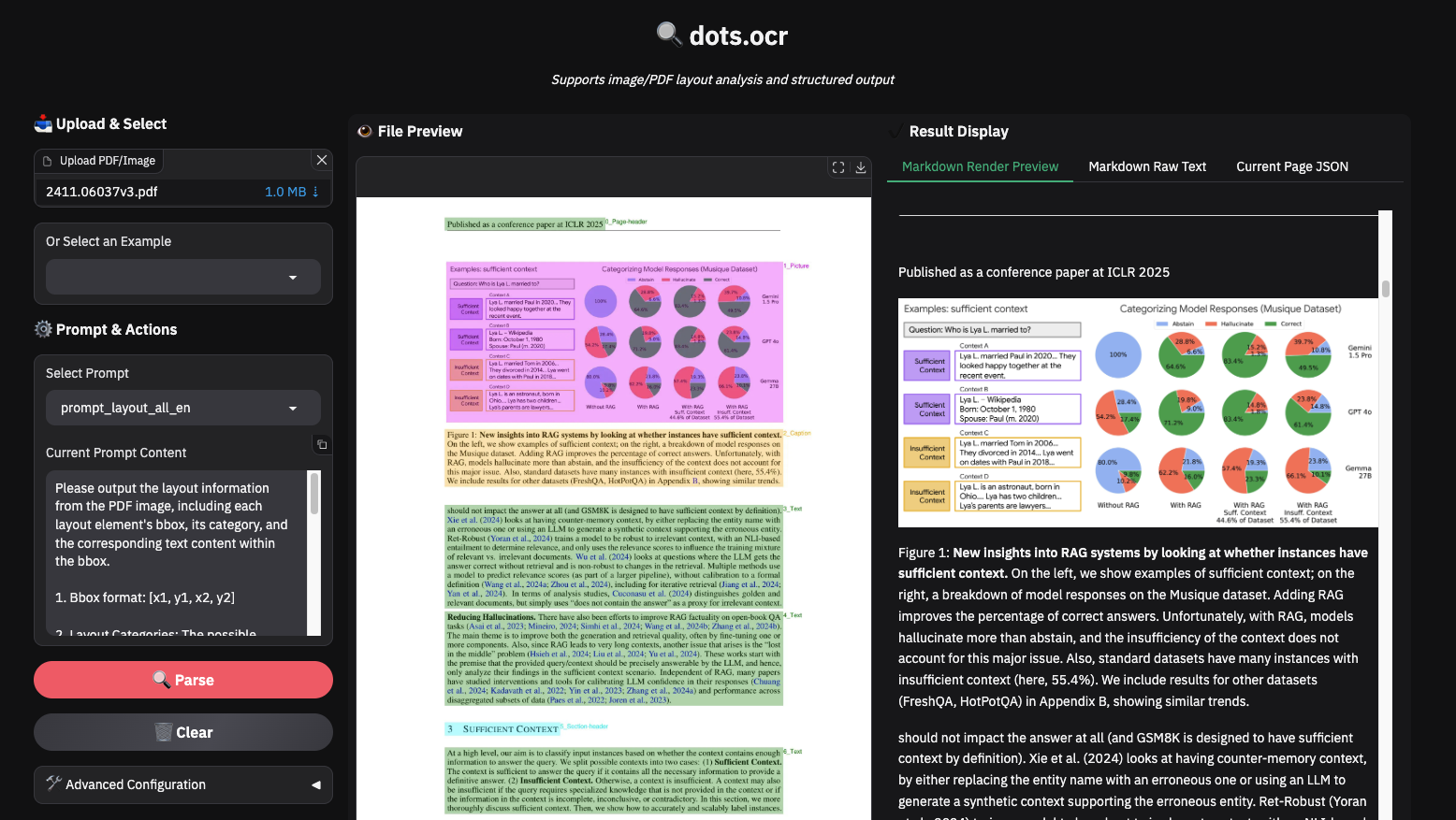 dots.ocr: 놀라운 성능의 차세대 다국어 문서 parser
