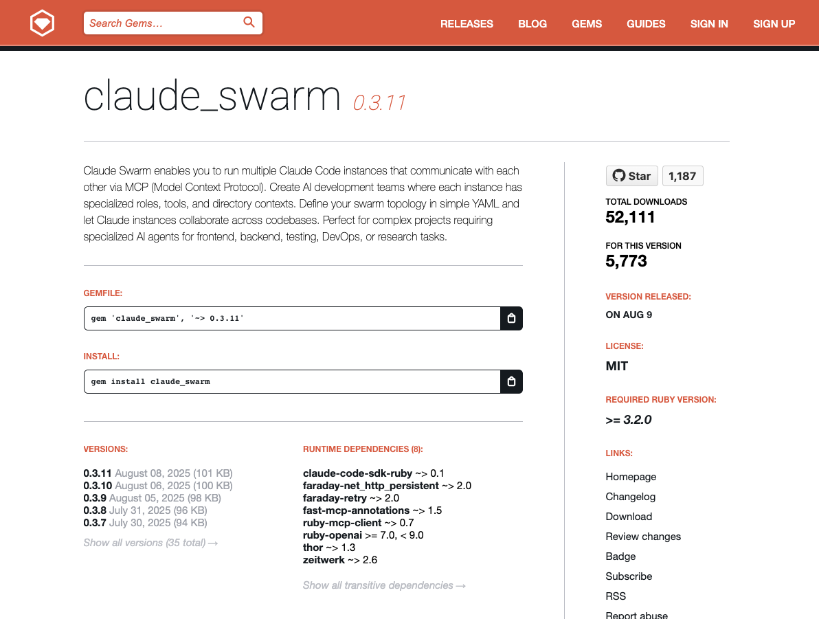Claude Swarm: AI 개발팀 오케스트레이션 도구의 모든 것