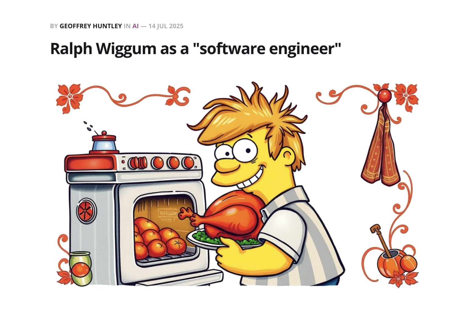Simpsons Ralph Ai Programmer 자율적인 AI 코딩 루프 실행에 대한 종합 가이드: Ralph Playbook 방법론 - CHOONZANG